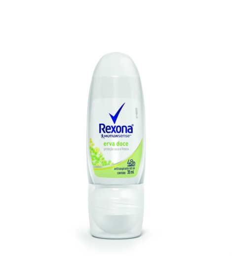 imagem do produto Desodorante Rexona Roll On Erva Doce Compact 30ml - UNILEVER