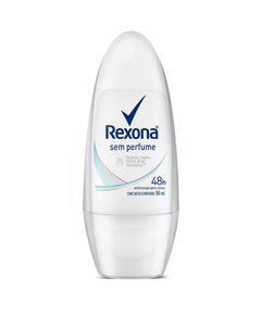 imagem de Desodorante rexona roll on feminino sem perfume 50ml - UNILEVER