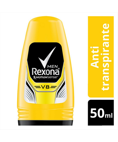 imagem do produto Desodorante rexona roll on men v8 50ml - UNILEVER