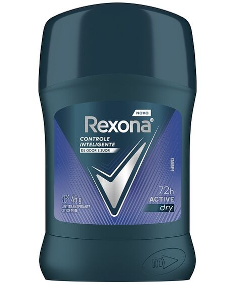 imagem do produto Desodorante rexona stick active dry 45g - UNILEVER