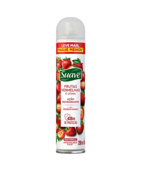 imagem do produto Desodorante suave aero  frutas vermelhas 200ml - UNILEVER