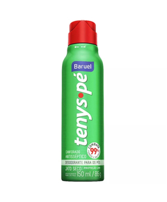 imagem de Desodorante tenys pe jato seco para pes canforado 150ml - BARUEL