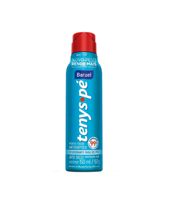 imagem de Desodorante tenys pe jato seco para pes menta fresh 150ml - BARUEL