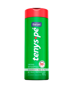 imagem de Desodorante tenys pé pó para pés canforado 100g - BARUEL