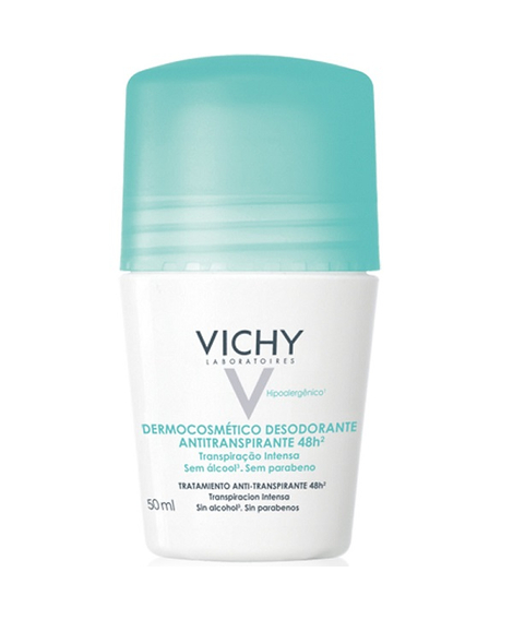 imagem do produto Desodorante vichy rollon 48h transpiracao intensa 50ml - VICHY