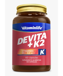 imagem de Devita + k2 60 cápsulas - VITAMINLIFE