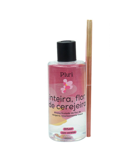 imagem do produto Difusor com varetas flor de cerejeira 250ml - PALTERM COMPANY