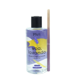 imagem de Difusor com varetas pluri lavanda 250ml - PALTERM COMPANY