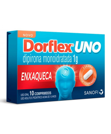 imagem do produto Dorflex uno 1g 10 comprimidos - SANOFI