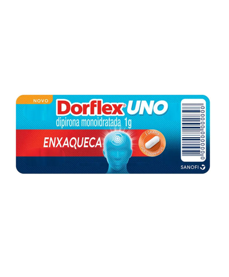 imagem do produto Dorflex Uno 1g 4 Comprimidos - SANOFI