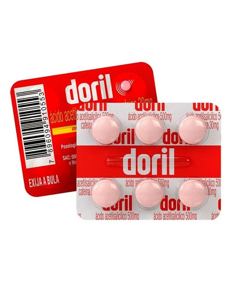 imagem do produto Doril 6 comprimidos - HYPERA PHARMA
