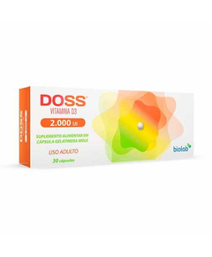 imagem de Doss 2.000ui 30 cápsulas - BIOLAB