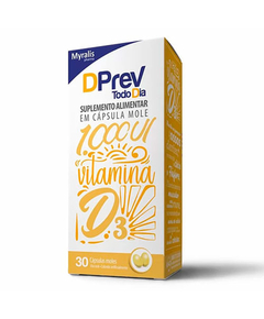 imagem de Dprev 1.000ui 30 comprimidos - MYRALIS