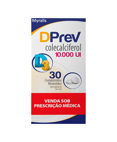 imagem de Dprev 10.000ui 30 comprimidos - MYRALIS