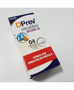imagem de Dprev 50.000ui 4 comprimidos - MYRALIS