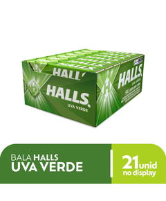 imagem de Drops halls uva verde 28g cx c/21 - MONDELEZ BRASIL LTDA