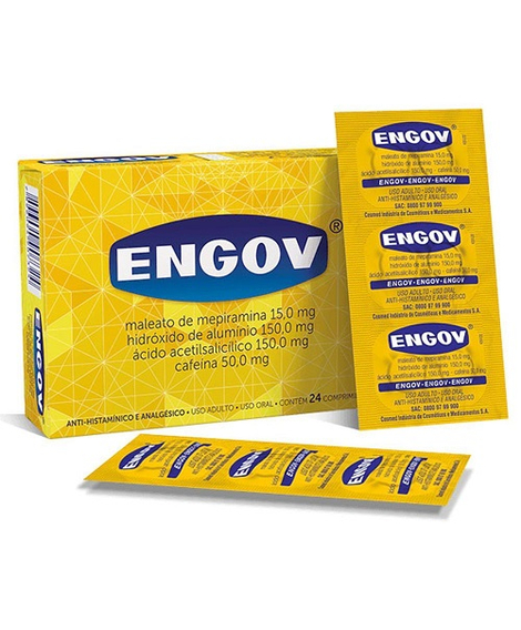 imagem do produto Engov 24 comprimidos - MANTECORP FARMASA