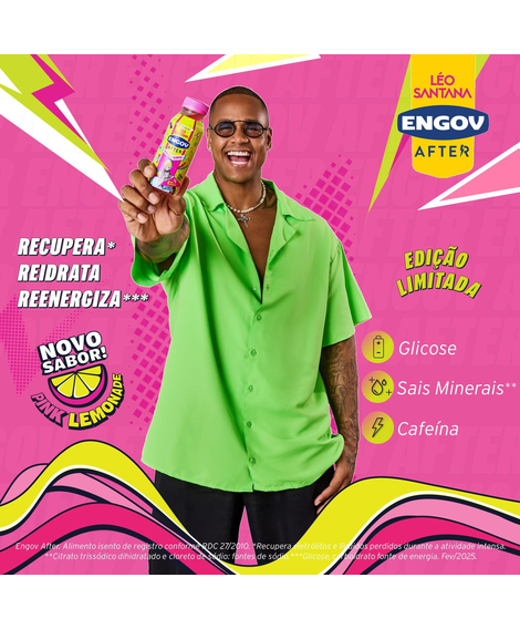 imagem do produto Engov after pink lemonade 250ml - MANTECORP FARMASA