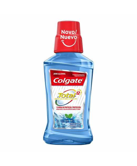 imagem do produto Enxaguante bucal colgate total 12 clean mint 250ml - COLGATE-PALMOLIVE