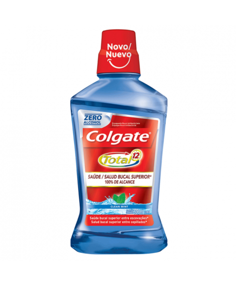 imagem do produto Enxaguante bucal colgate total 12 clean mint 500ml - COLGATE-PALMOLIVE