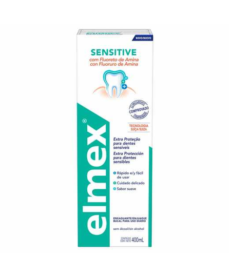 imagem do produto Enxaguante bucal elmex sensitive 400ml - COLGATE-PALMOLIVE