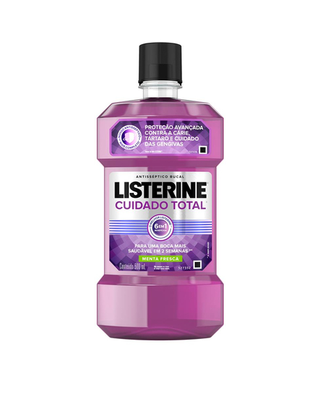 imagem do produto Enxaguante bucal listerine cuidado total 500ml - JOHNSON E JOHNSON