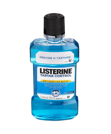 imagem do produto Enxaguante bucal listerine tartar control 250ml - JOHNSON E JOHNSON