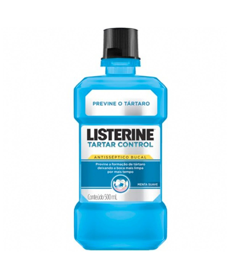 imagem do produto Enxaguante bucal listerine tartar control 500ml - JOHNSON E JOHNSON