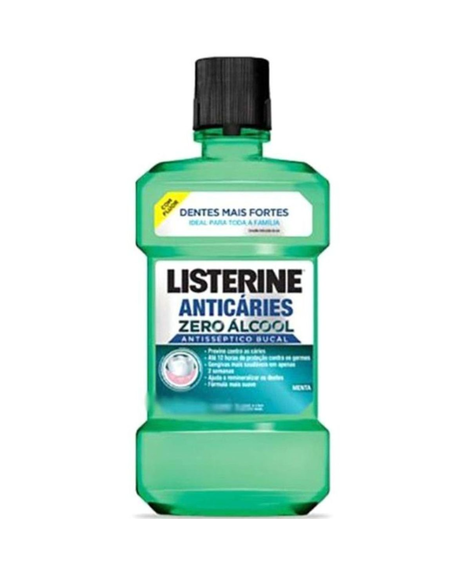 imagem do produto Enxaguante bucal listerine zero anticaries 250ml - JOHNSON E JOHNSON