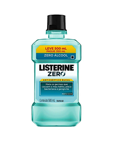 imagem de Enxaguante bucal listerine zero cool mint 500ml - JOHNSON E JOHNSON