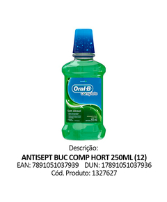 imagem de Enxaguante bucal oral b complete hortela 250ml - PROCTER E GAMBLE