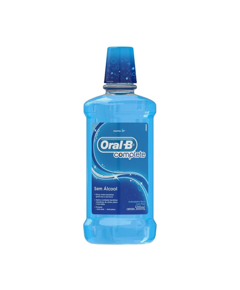 imagem do produto Enxaguante bucal oral b complete menta leve 500 pague 300ml - PROCTER E GAMBLE
