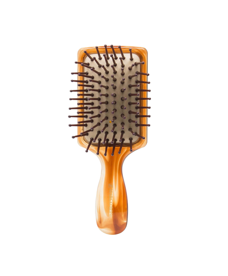 imagem do produto Escova de cabelo marco boni raquete tartaruga ref 7342 - MARCO BONI