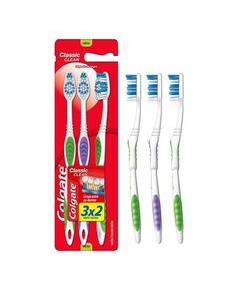 imagem de Escova dental colgate classic clean leve 3 pague 2 - COLGATE-PALMOLIVE