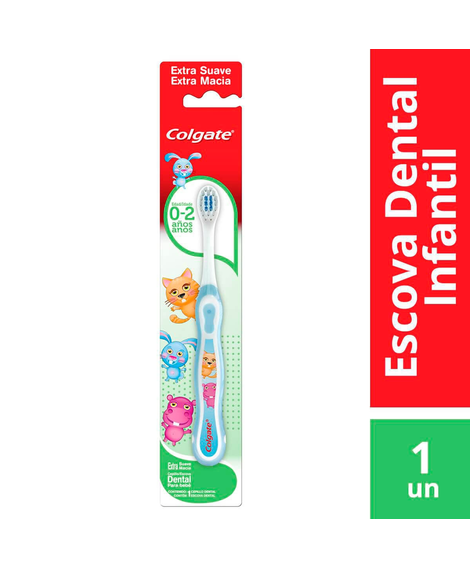 imagem do produto Escova dental colgate smiles 0 a 2 anos - COLGATE-PALMOLIVE