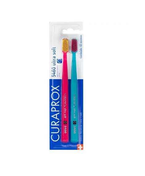 imagem do produto Escova dental curaprox ultra soft 2un 5460 - CURAPROX