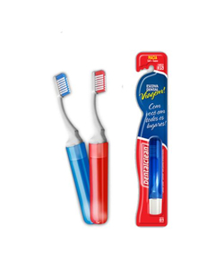 imagem de Escova dental macia para viagem  - DENTALCLEAN