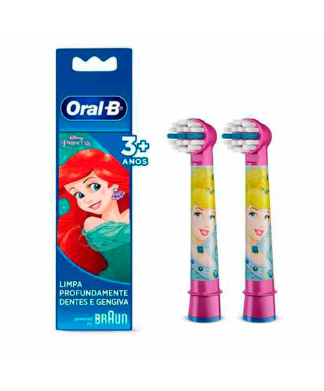 imagem do produto Escova dental oral b eltrica princess refil 2un - PROCTER E GAMBLE