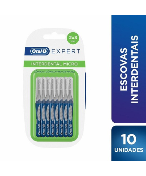 imagem do produto Escova dental oral b expert inter micro conica 2 a 3mm 10uni - PROCTER E GAMBLE