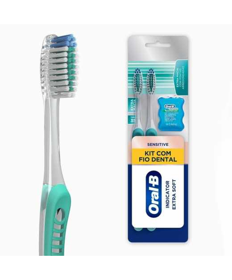 imagem do produto Escova dental oral b indicator extra soft 30 2 unidades+fio - PROCTER E GAMBLE