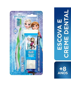 imagem de Escova dental oral b infantil stages 3+cd 100g frozen kit - PROCTER E GAMBLE