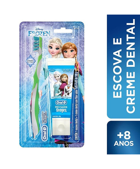 imagem do produto Escova dental oral b infantil stages 3+cd 100g frozen kit - PROCTER E GAMBLE