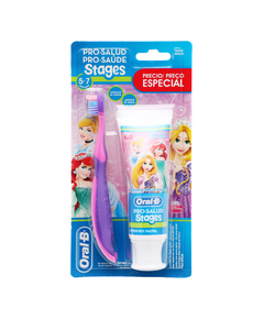 imagem de Escova dental oral b infantil stages 3+ creme dental 100g  - PROCTER E GAMBLE