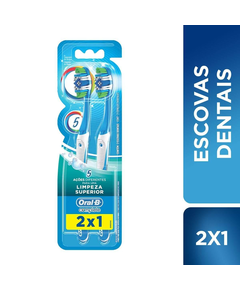 imagem de Escova dental oral b limpeza superior 40 leve 2 pague 1 - PROCTER E GAMBLE