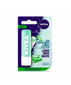 imagem de Esfoliante labial nivea scrub aloe vera 4.8g - NIVEA