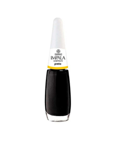 imagem de Esmalte impala cremoso preto 7,5ml - IMPALA