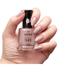imagem de Esmalte risque diamond gel noz moscada - SAVOY INDUSTRIA DE COSM?TICOS S.A