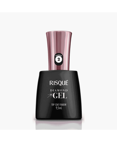 imagem de Esmalte risque diamond gel top coat fixador - SAVOY INDUSTRIA DE COSM?TICOS S.A