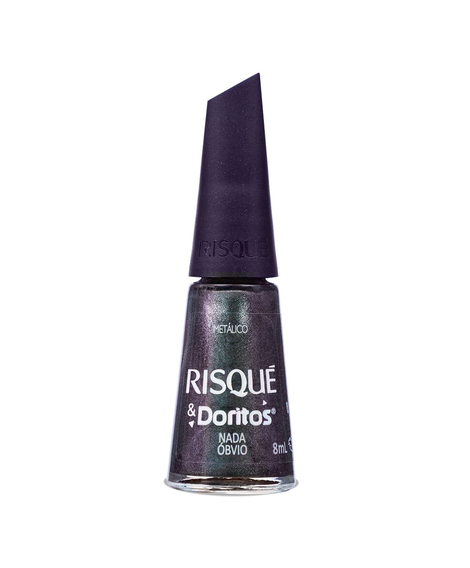 imagem do produto Esmalte risque metlico doritos nada bvio  8ml - COTY