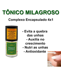 imagem de Esmalte top beauty tonico milagroso  - NATURAL LIFE